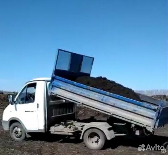 Доставка чернозёма торф навоз щебень отсев