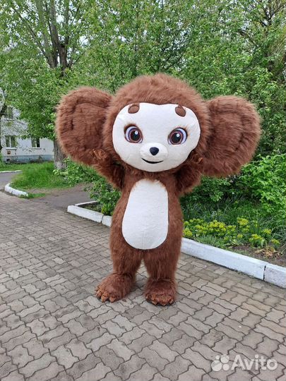 Аэрокостюм чебурашка, ростовая кукла