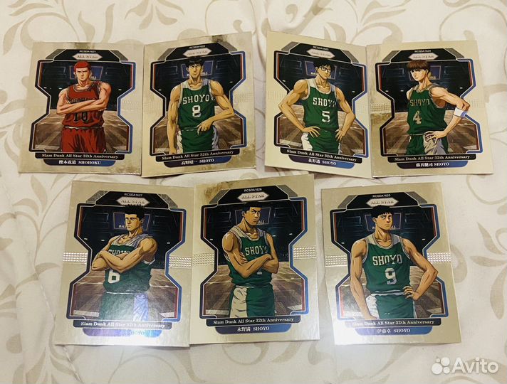 Карточки баскетболл slam dunk