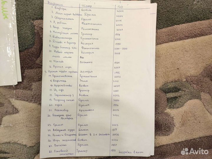 Компакт диски с фильмами