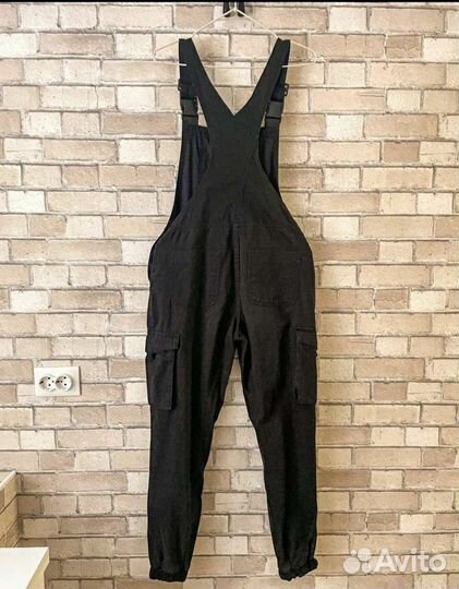 Комбинезон. Полукомбинезон женский джинсовый