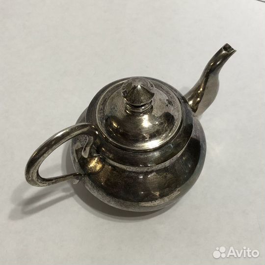 Заварочный чайник. Серебро 84