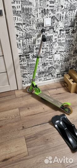 Самокат-снегокат 2 в 1