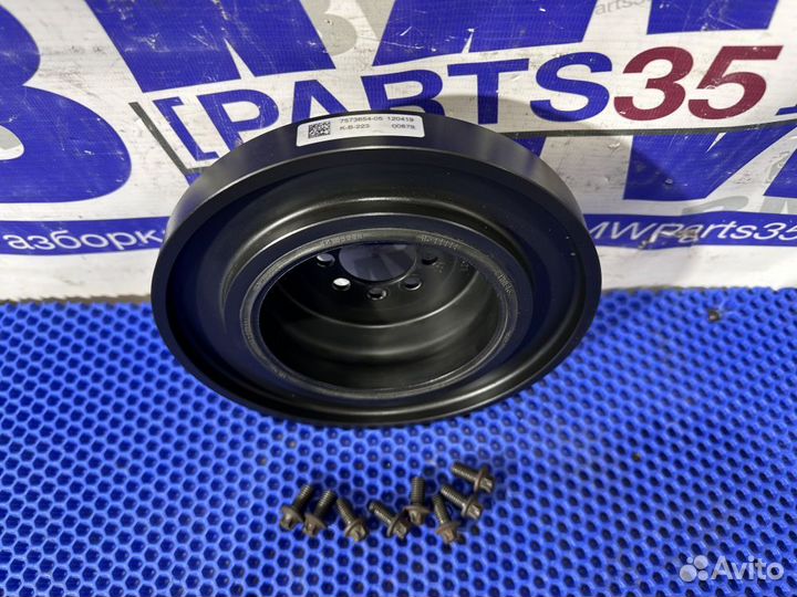 Шкив коленвала BMW F10, E70 LCI мотор N55B30