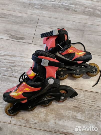 Продам ролики р-р 32-35(две пары)