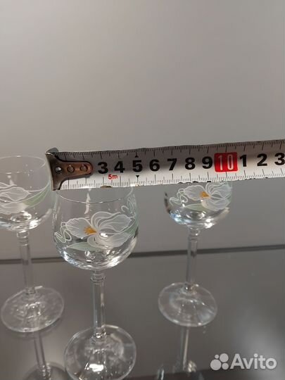 Хрустальные рюмки 