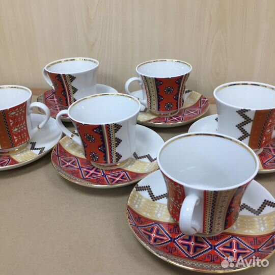 Чашка с блюдцем чайная Разгуляй ифз