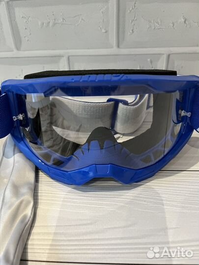 Очки для мотокросса 100 Strata 2 синие