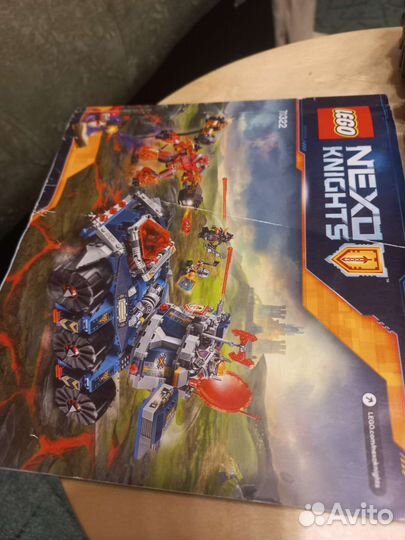 Lego ninjago башенный тягач акселя 70322