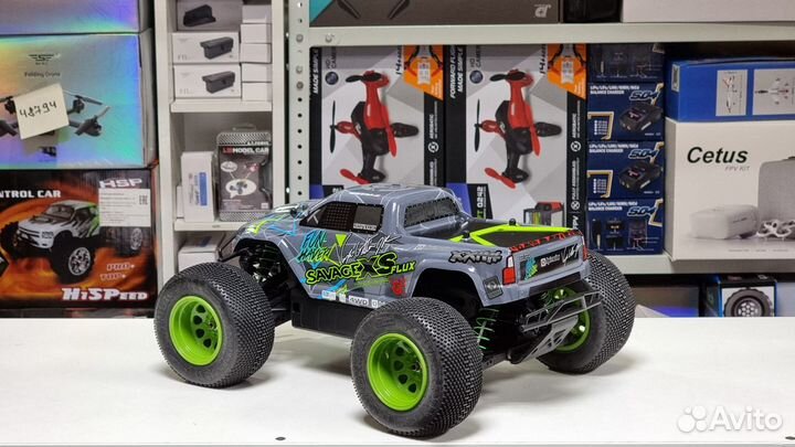 Радиоуправляемый монстр HPI savage XS flux 1:12