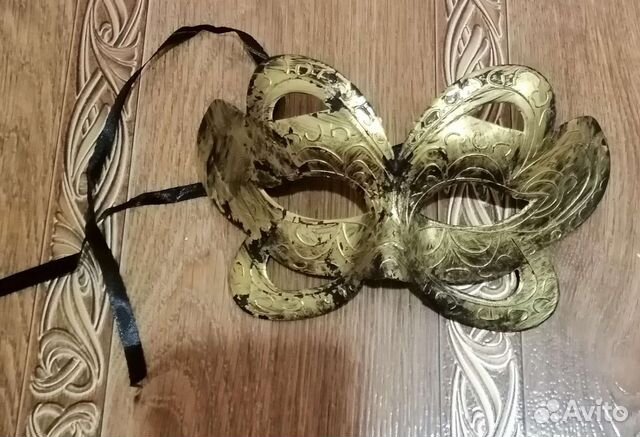 Маска новогодняя
