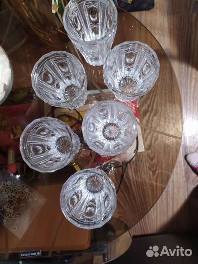 Хрустальные стопки СССР