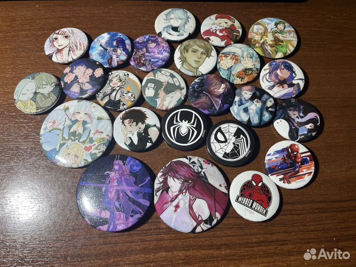 Аниме значки, брелок