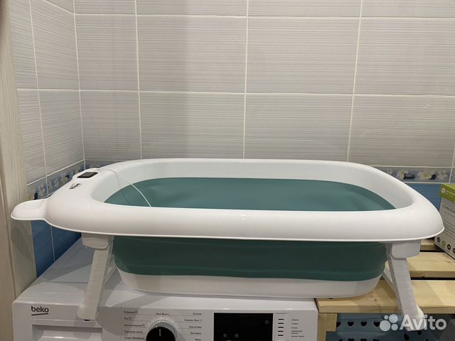 Ванночка складная для купания новорожденных