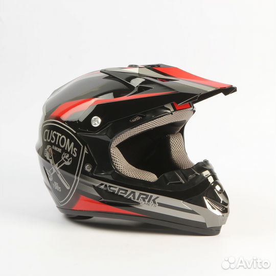 Шлем WLT125 (Оранжевый/Черный, XS (53-54)