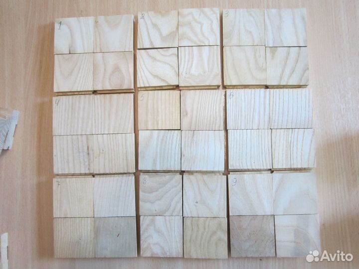 Спилы твердых пород для разделочных досок