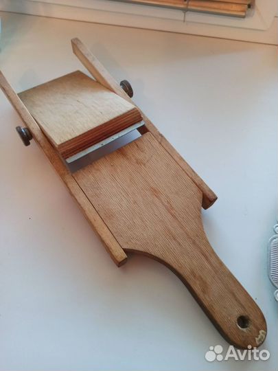 Деревянная шинковка для капусты СССР