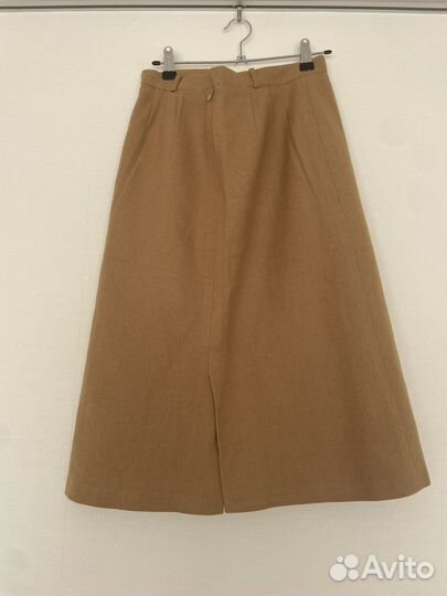 Шерстянная винтажная юбка Burberry