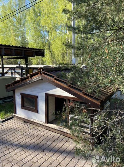 Будка для собаки утепленная