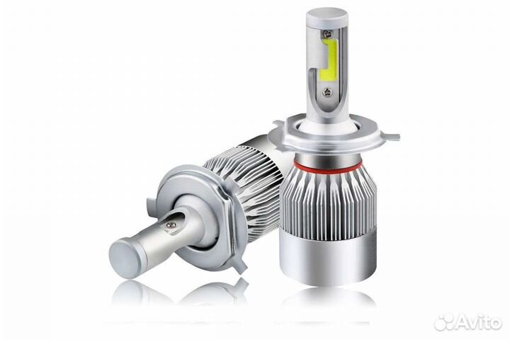 Светодиодные лампы led c6 H4 Оригинал