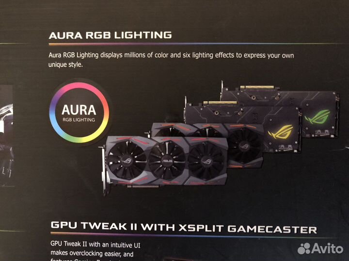 Видеокарта Asus GeForce GTX 1070 strix OC