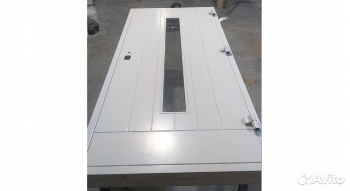 Дверь входная деревянная с коробом. см-4