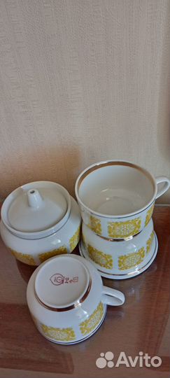 Кружки, чашки набор фарфор Винтаж СССР 60-70 годы