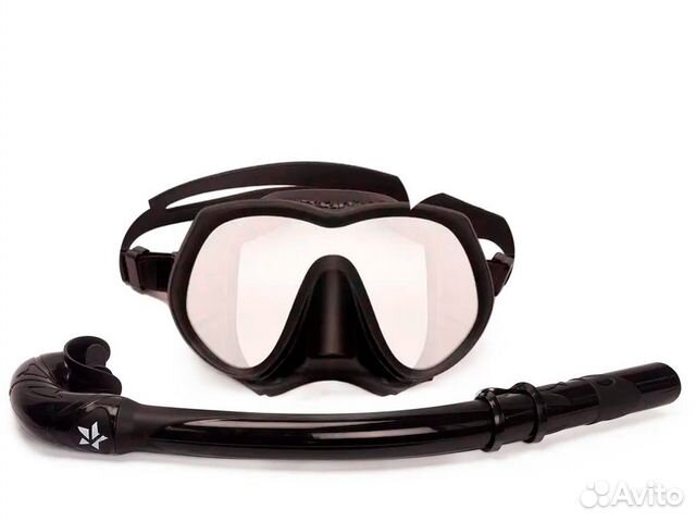 Набор для подводной охоты маска и трубка Ирень Bk