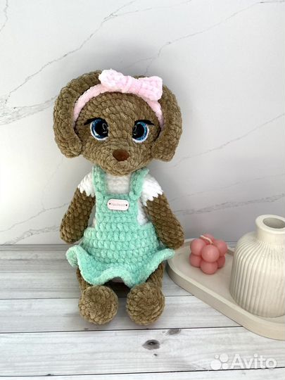 Вязаная игрушка ручной работы