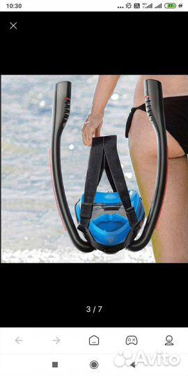 Маска для снорклинга xl