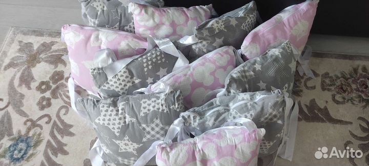 Бортики в кроватку