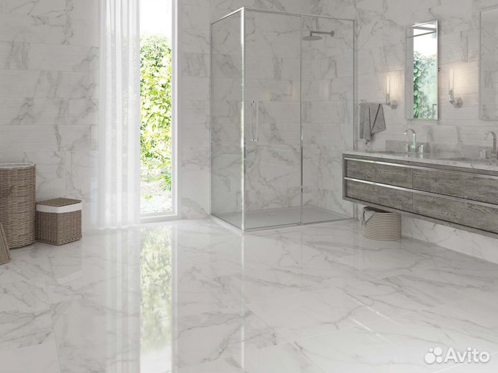 Укладка керамогранита. Ремонт ванной под ключ