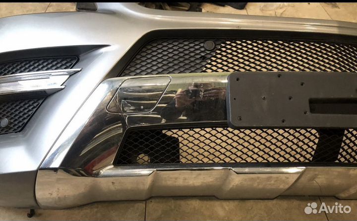 Бампер передний на мерседес мл W166