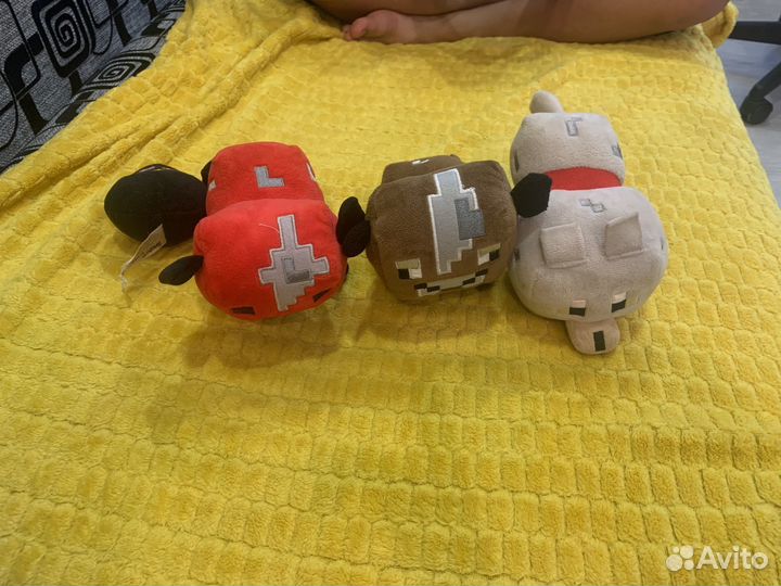 Мягкие игрушки майнкрафт