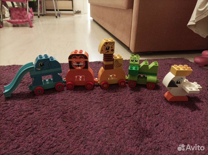 Lego duplo поезд