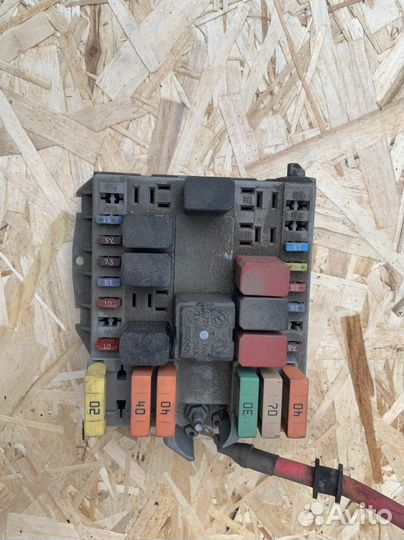 Фиат альбеа блок предохранителей