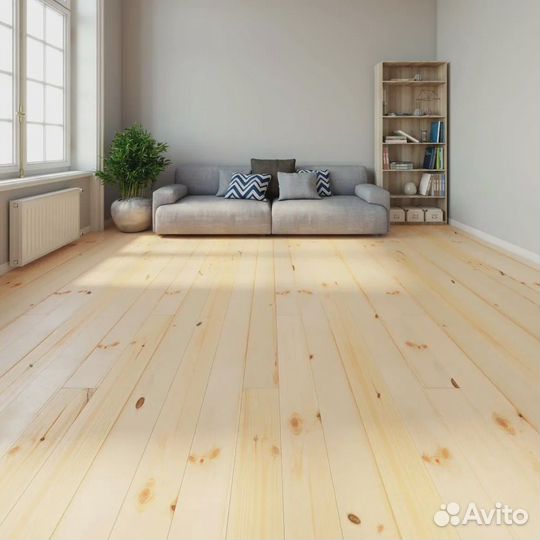 Доска половая за м2 36 мм 95 мм 3000 мм, вс