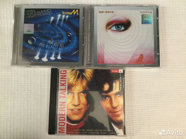 Boney M,Modern Talking-CD