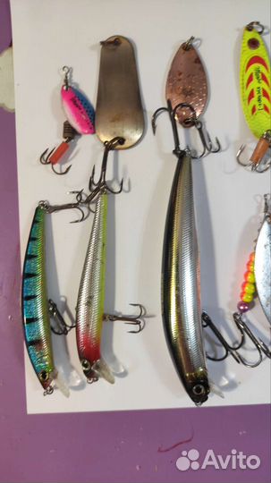 Блесна, воблеры