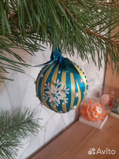 Новогодние игрушки ручной работы