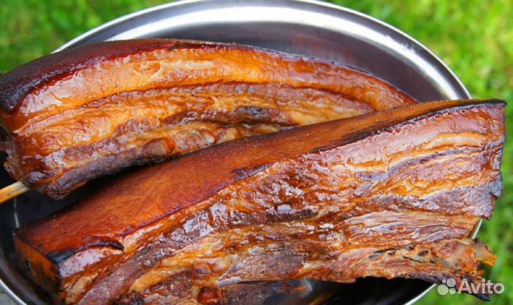 Сало копченое домашнее