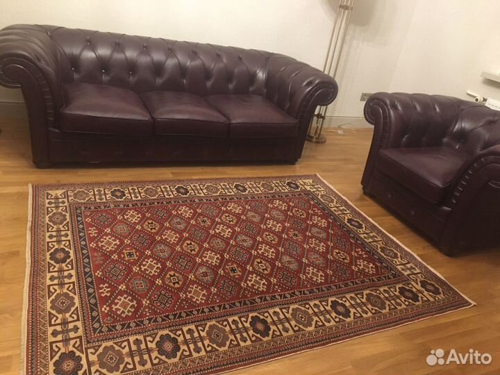 Ковер шерстяной новый