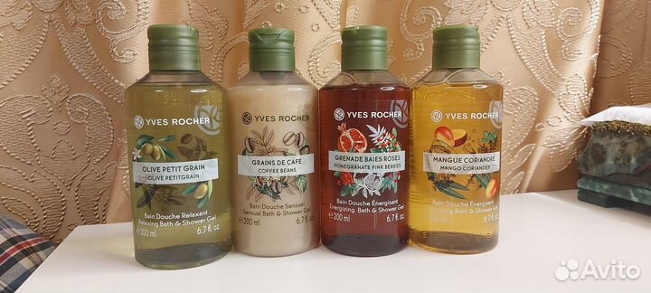 Гель для душа и ванны, Ив Роше, yves rocher