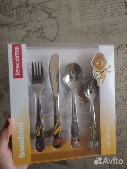Детские столовые приборы Tescoma