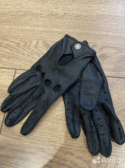 Перчатки женские кожаные новые