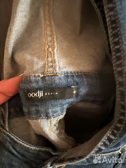 Джинсовый комбинезон женский