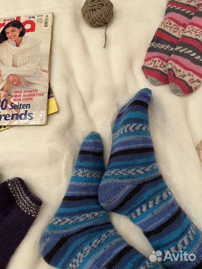 Носки вязаные ручной работы