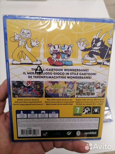 Cuphead ps4(новый+dlc)