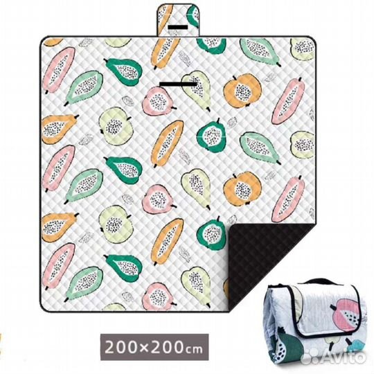 Пляжная сумка коврик