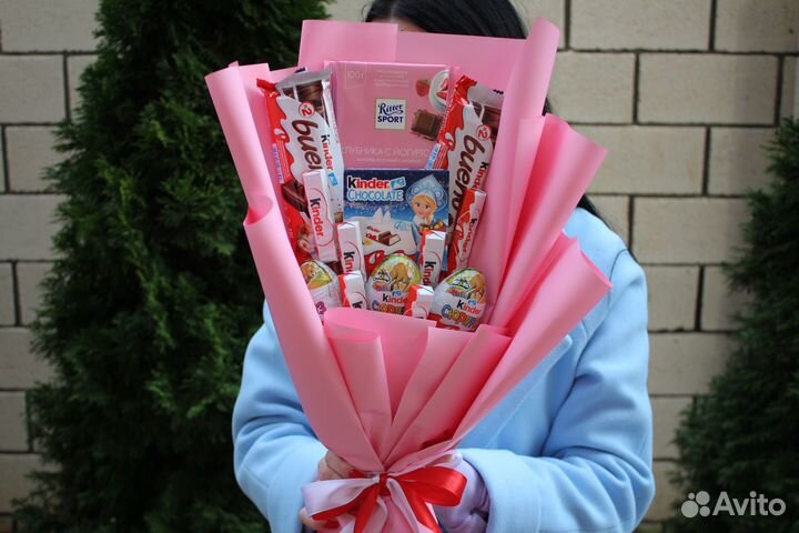 Конфетный букет/ съедобный букет